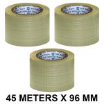 VCR Cross Filament Tape - 45 Meters in Length - 96mm / 4