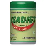 Isadiet Sugar Free Psyllium Husk Granule- Sat Isabgol Provides Effective Relief From Constipation, Bloating,Cleanse Colon & Promote Bowel Health 100gn