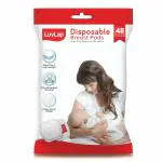 Luv Lap Ultra Thin Honeycomb Nursing Breast Pads, 48pcs, Disposable, High Absorbent, Discreet Fit