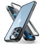 SUPCASE UB Edge Pro For iPhone 13 Pro Max 6.7 Inch Black Slim Frame Clear Protective Back Cover