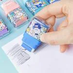 GOROFY Unistar Pencil Erasers for Girls and Boys, Cute Eraser for Children, Fancy Erasers for Kids, Aesthetic Eraser Gift Pack for Kids, Stylish Eraser for Students (Set of 1, Multicolor)