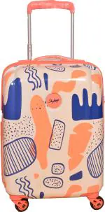 SKYBAGS Multicolor Polycarbonate, Synthetic and Metal Check-in Suitcase - 55 cm