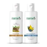 Anti-Dandruff oil & Castor oil Pure Cold Pressed Oil For Hair and Skin Hair Oil 300ml pack of 02