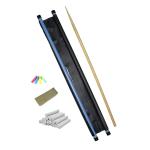 CRAFT WAFT Rolling Blackboard & Pointer with Colour,White Chalk Box & Duster(24X36)
