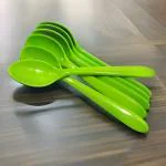 Inpro Melamine Table Spoon Pack of 6 Pcs Dinner Spoons, Eating Spoons.