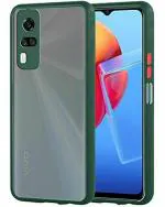 A ACCESSORIES KART Viov Y20 Red Polycarbonate Rugged Armor Back Cover