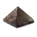 Reiki Crystal Products Garnet Natural Crystal Pyramid For Reiki Healing Gemstone Size 30-35 mm Approx
