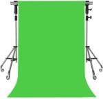 Cam Cart Photography Studio Backdrop for Event Shoot and Vedio Recording (10 X 14 ft , Green)