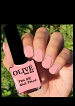 Olive Newyork Gel finish Glossy Nail Paint Enamel for Women & Girls (Pack of 2) - Light Pink