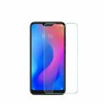 Vizio Xiaomi Mi A3 Clear Tempered Glass Anti-Fingerprint Screen Protector with Dry and Wet Wipe 15 x 8 x 1.3 cm