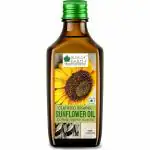 liss of Earth 500ML Certified Organic Sunflower Oil for Cooking, Cold Pressed, Hexane Free