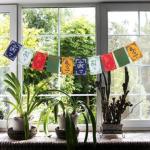 PARTY MIDLINKERZ Positive Energy Polyester India Outdoor Flag (2.36x1.5 inch)