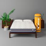 Wakeup India Smart Tech Pillow Top Hybrid Orthopedic Memory Foam and Pocket Spring Mattress 12 inch Single High Resilience (HR) Foam Mattress (Vacuum Packed L x W: 75 inch x 30 inch)
