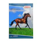 Krisha Book Manufacturing- Single Line A4 Size Long Notebook 192 Pages , 30cm*21cm (Pack Of 6)