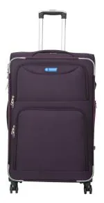 STUNNERZ Large Check-in Suitcase (71 cm) - 8 WHEELS EXP TROLLEY BAG WITH ANTI THEFT ZIPPER -28 inch- Purple