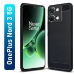 Knotyy OnePlus Nord 3 5G, OnePlus 3 Black Back Cover