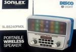 CLUBCLASSY SONILEX SL-BS240 FMDL Portable Wireless Speaker