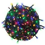 The Purple Tree String Serial Light 40 Meter With 8 Modes Changing Controller, Waterproof, Flexible Copper LED, Multicolor Serial String Lights (Pack of 1) LED Lights for Diwali , Diwali Lights