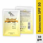 Fixderma Shadow Sunscreen Spf 50+ PA+++ Gel For Oily Skin, Body & Face, Broad Spectrum For Uva & Uvb Protection For Unisex, Non Greasy & Water Resistant, 10gm