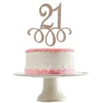 Festiko Happy 21st Birthday Cake Topper Black, Gold Glitter, 21st Birthday Cake Topper, 21st Birthday Decorations, Happy 21st Birthday Decorations, Happy 21st Birthday, 21st Cake Toppers