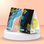 PROMEPRO Lemme Be 100% Cotton Certified Biodegradable Tampons Combo, Eco Friendly Tampons, Heavy Flow Tampons (15 Count)+Medium Flow Tampons (8 Count)