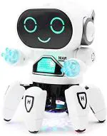 MIMY Bot Robot Genuine Pioneer Colorful Lights and Music All Direction Movement Dancing Robot for Boys and Girls