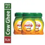 Tamil Cow Ghee - Agmark Certified Pure Cow Ghee 3 L (1 L x 3)