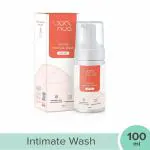 Nua Foaming Intimate Wash for women with Aloe Vera and Lactic Acid, (100ml)