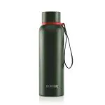 Borosil Hydra Trek Green 850 ml Stainless Steel Double Wall Vacuum Insulated Flask Water Bottle | 22 Hours Hot & 24 Hours Cold