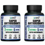 Primal Health Science Super Antioxidant Supplement with 12 Natural & Nutraceutical Ingredients|Advanced Formula for Cellular Health, Immunity| Alpha Lipoic Acid, Amla, Giloy, Green Tea Extract, Ginseng, Curcumin (Combo, 90 Veg Tablets)