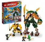 Lego Ninjago Lloyd And Arin’S Ninja Team Mechs 71794 Building Toy Set (764 Pieces), 9Y+