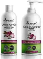 HIRAPARA Onion Hair Oil & Shampoo kit ( Pack of 2) (2 Items in the set)