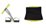 ShopiMoz Hot Shaper + Double Spring Tummy Trimmer for Gym and Home Work Out