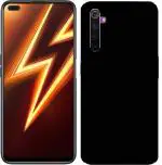 CarryWrap Back Cover for Realme 6 Pro (Black, Grip Case)