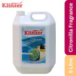 Klinzer White Phenyl Floor Cleaner Liquid, Citronella fragrance 5 litre | Non-Toxic & Eco-Friendly | White Phenyl |Liquid for Hospitals, Homes, Offices Removes Dirt, Grime , Personal Hygiene | 5L