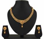 Gyaan Jewels Handmade Copper Earring and Necklace Set Copper (Women, Girls) (Pack of 1) Free Size