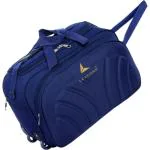 LexCorp Blue Nylon and Polyester Strolley Duffel Bag 70L (Large)