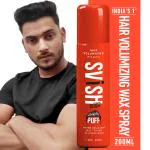 Svish Puff Hair Volumizing Wax Spray for Men (200 ML) | WATER RESISTANT, MATT FINISH 24 HOURS HOLD
