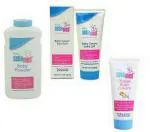 Sebamed Baby Care Combo,Soap 150gm,Powder 200gm, soft cream 200ml (Pack of 3)