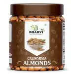 Bharvi California Almonds 1 Kg Premium Quality Jar Pack | Natural American Badam| Premium DryFruit| 1 Kg Saver Pack