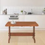 NILKAMAL ULTIMA PREMIUM 4-6 SEATER DINING TABLE MANGO WOOD