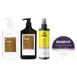 The Love Co. Body Wash + Body Lotion Glycolic Acid + Bacne Body Spray + Night Cream Combo Set of 4