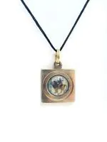 Astroghar Shree Buddha Mercury Graha Brass Golden Yantra Pendant For Men And Women