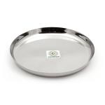 Coconut Round Stainless Steel Mirror Finish Dinner Plate 23 cm 6 pcs (P8)