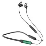 Intex Musique Play Bluetooth in Ear Wireless Neckband with Up to 50H Playtime ASAP Charge, Dual Connectivity, Inbuilt AI Assistant and Magnet Earbuds Lock (Tea Green)