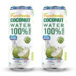 PureFoods Vietnamese Tender Coconut Water, 100% Pure Natural | Nariyal Paani Pack of 2 - 320ml each