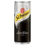 Schweppes Soda Water Can, 320 ml