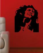 Decor Villa Wall Sticker ( Bob Marley ,Surface Covering Area 20 x 23 Inch)