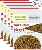 DryOfeast Sprouted Moong - 50 gm Each (Pack of 5)