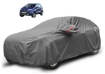 Auto Hub EcoSport Car Cover with Mirror Pocket, Waterproof Layers, Car Cover EcoSport Waterproof - Taiwan Grey